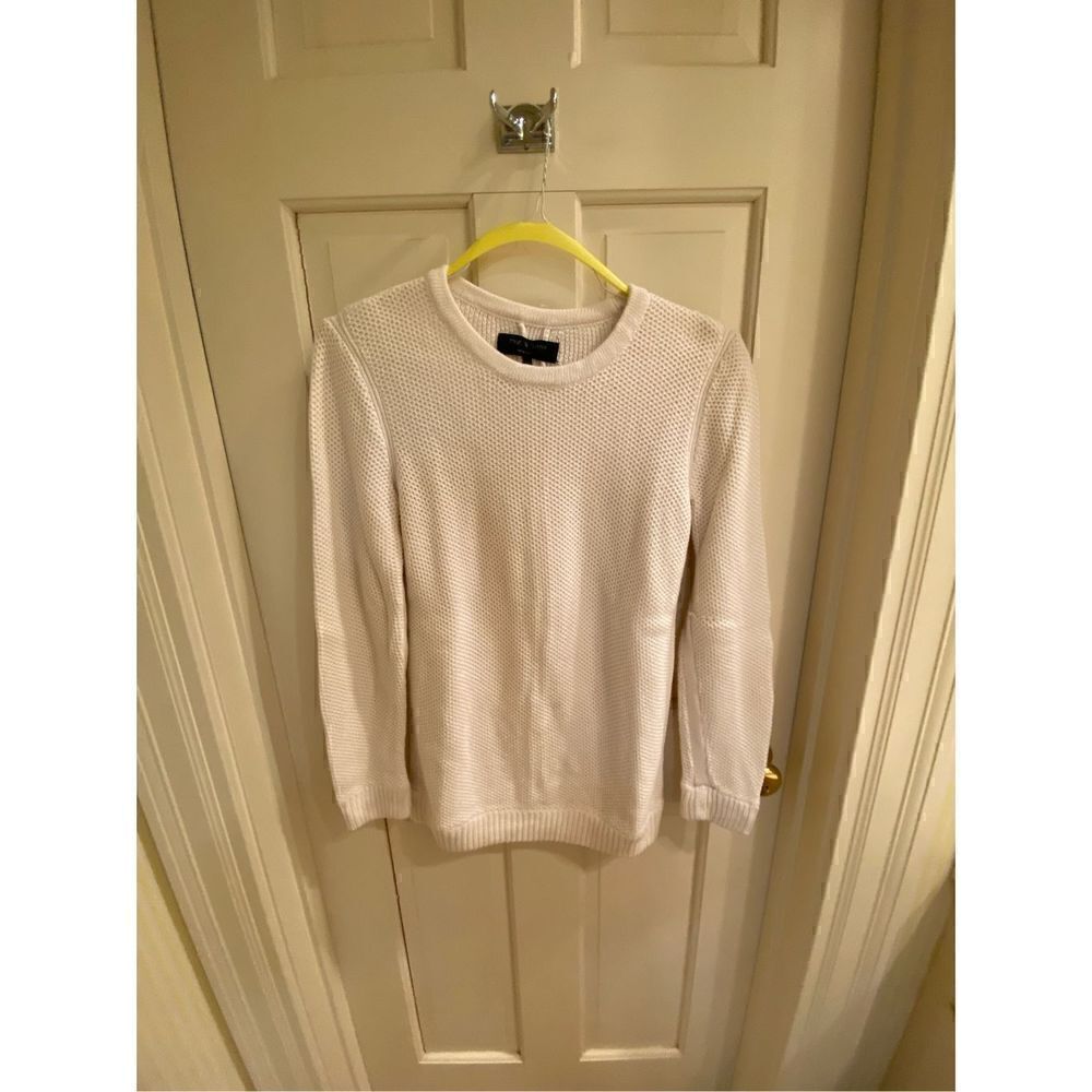Rag & Bone cotton white sweater size small
